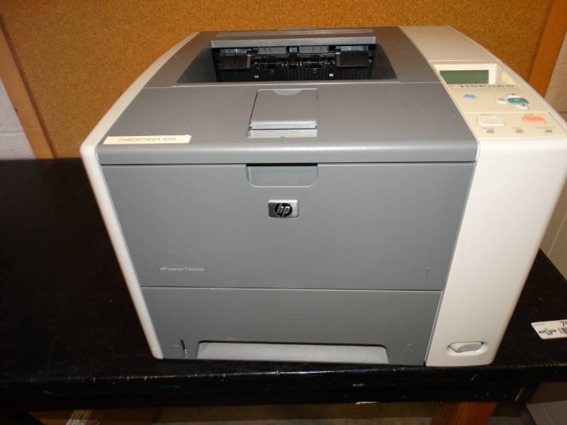 lot 16002 image: HP laserjet P3005dn.