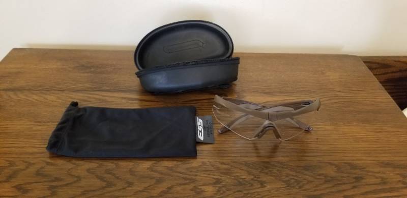 lot 5000 image: ESS Safety Glasses with Zippered Case