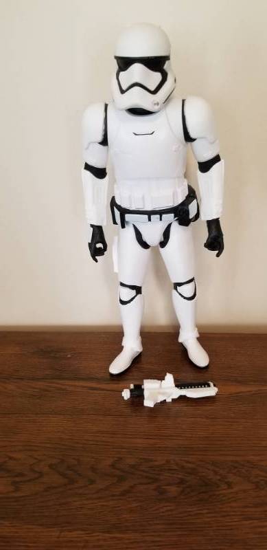 lot 5015 image: Lucasfilm Ltd Storm Trooper Figurine  Statue w Gun