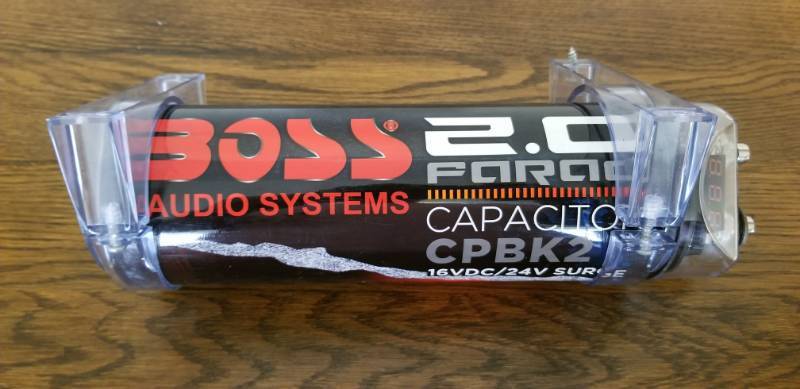 lot 5022 image: BOSS Audio 2.0 Capacitor CPBK