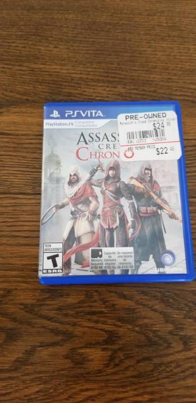 lot 5027 image: Playstation Vita Assassins Creed Chronicles Rated T