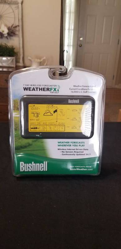 lot 6009 image: Bushnell WeatherFX for Golf