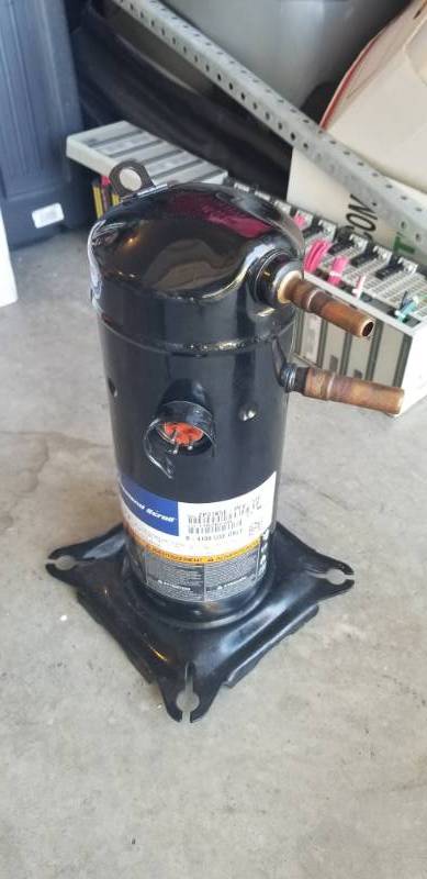 lot 6015 image: New Copeland Scroll Compressor Model ZR52K3-PFV-231