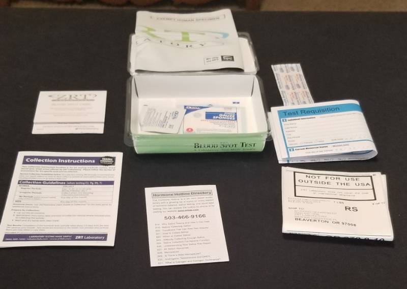 lot 9920 image: Blood Spot Test & Sterile Field Tow...