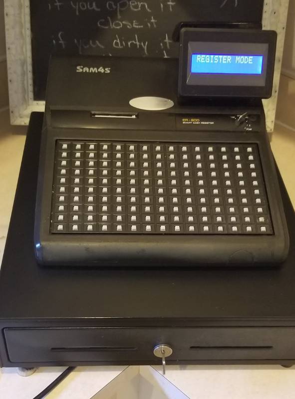 lot 9999 image: SAM4S Electronic Smart Cash Registe...