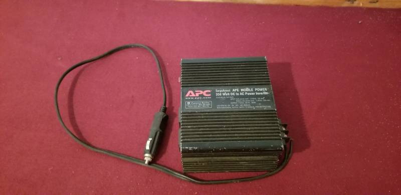 lot 17437 image: APC Surge Arrest Mobile Power Inverter 350W