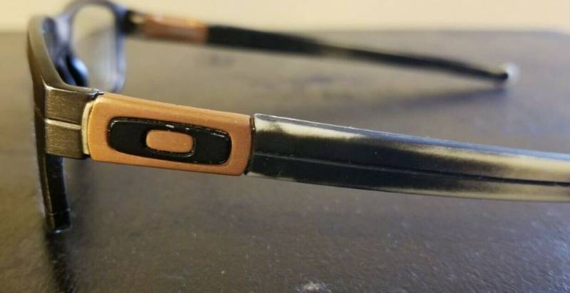 lot 18004 image: Oakley RX Eyeglasses Glasses Frame PANEL Grey Bronze OX3153-0553