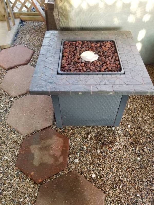 lot 17409 image: Gas Power Fire Pit