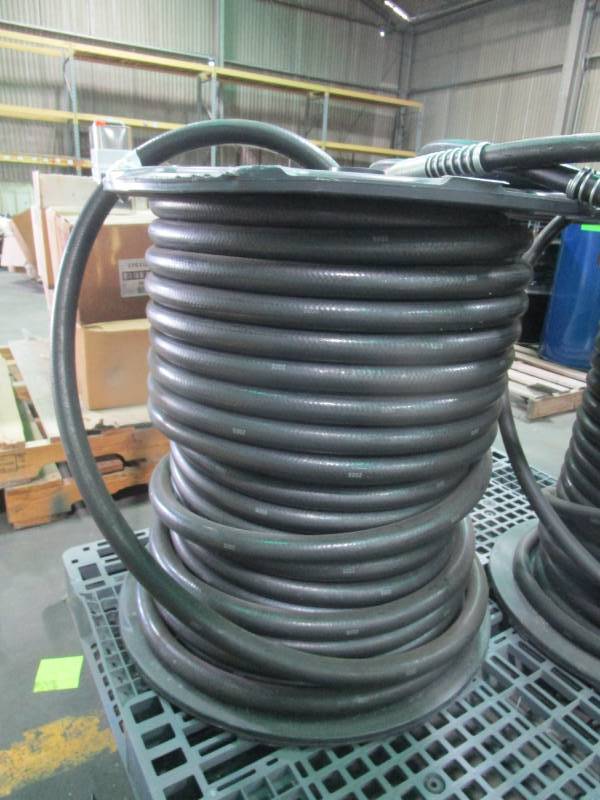 lot 6356 image: Roll of 1 Graco Fluid Hose ID 2 Ply Nylon Tubing