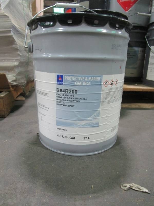 lot 6368 image: Sherwin Williams Zinc Clad Protective Marine Coating 4.5 Gallons