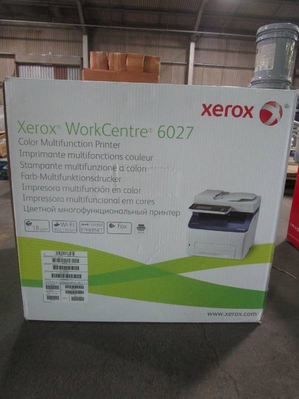lot 6420 image: Xerox WorkCentre 6027 Printer Not Tested