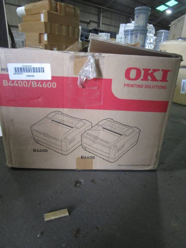 lot 6423 image: Oki B4440B4600 Not Tested