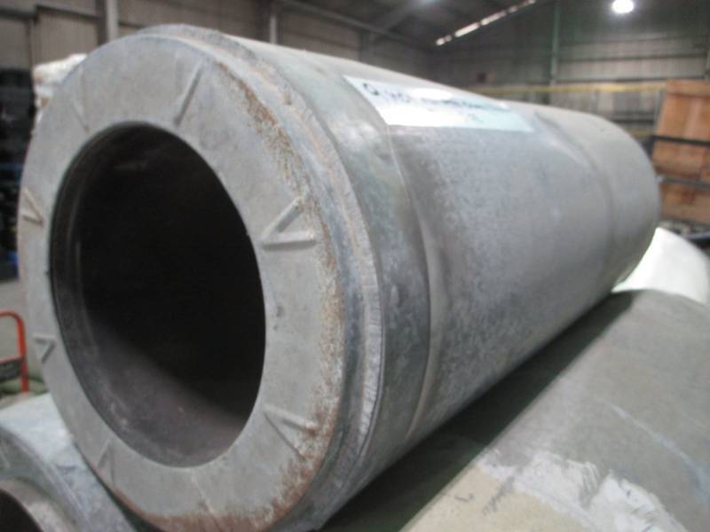 lot 6459 image: Lot of (6) 9 Insulate ChimneyFireplace Flue Pipes