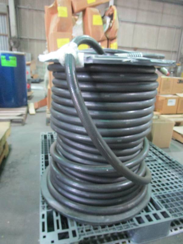 lot 6357 image: Roll of 34 Graco Fluid Hose ID 2 Ply Nylon Tubing