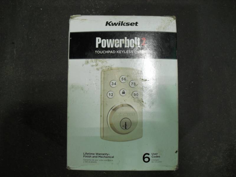 lot 6438 image: Powerbolt 2 Touchpad Keyless Entry
