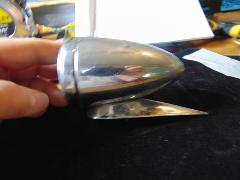 lot 7036 image: Vintage Bicycle Headlamp - Unmarked