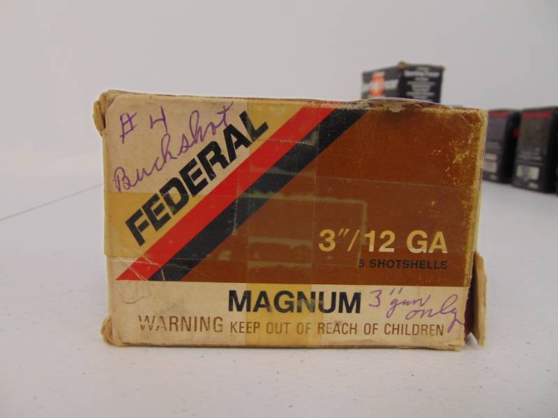 lot 7106 image: 2 Boxes 12 Ga #4 Buckshot - 3  - Reloads 