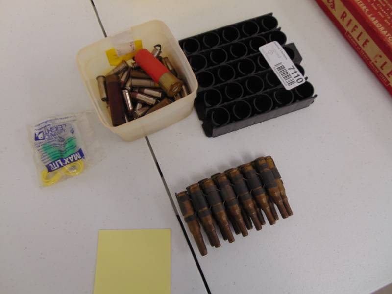 lot 7110 image: Lot of Miscellaneous Handgun loads - shell holder and More