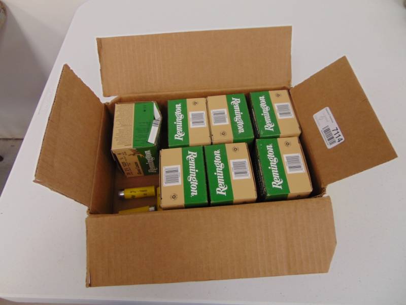 lot 7114 image: 6 Boxes of 20 Ga Field loads