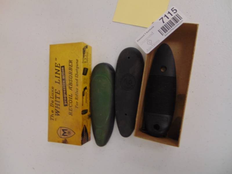 lot 7115 image: White Line Butt Plate Absorber box - Beretta and Remington Buttplate