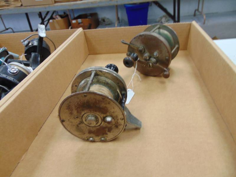 lot 7155 image: Pflueger and Four Brothers Bait Cast Reels