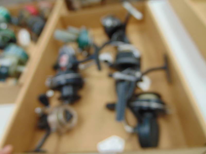lot 7156 image: Vintage Spincast Reels - Mitchell, Pflueger and More