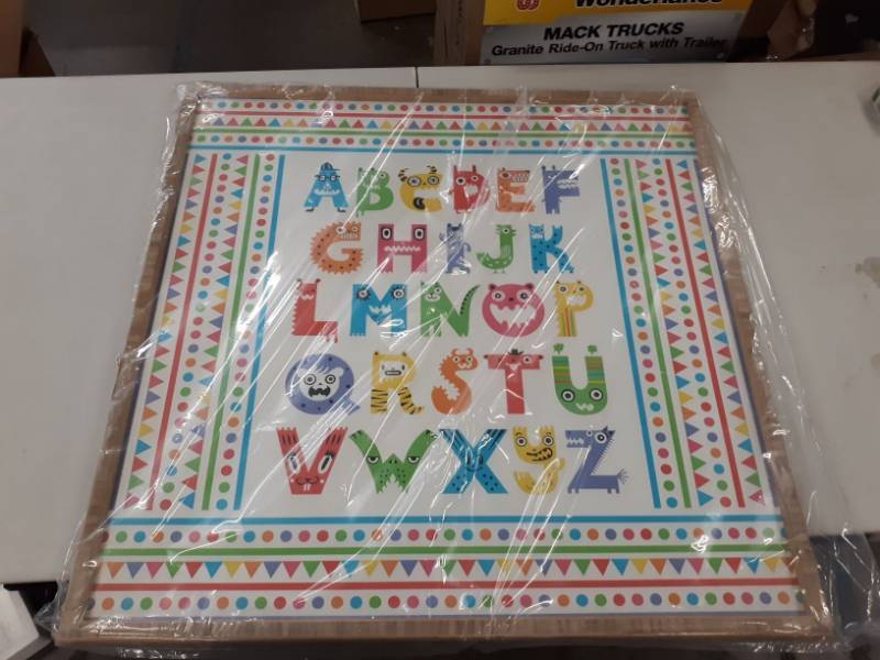 lot 8084 image: ABCs Picture w Frame