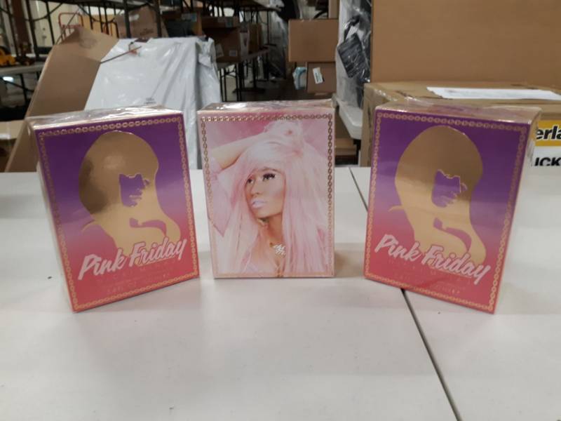 lot 8133 image: Three Boxes of Nicki Minaj Pink Friday Perfume