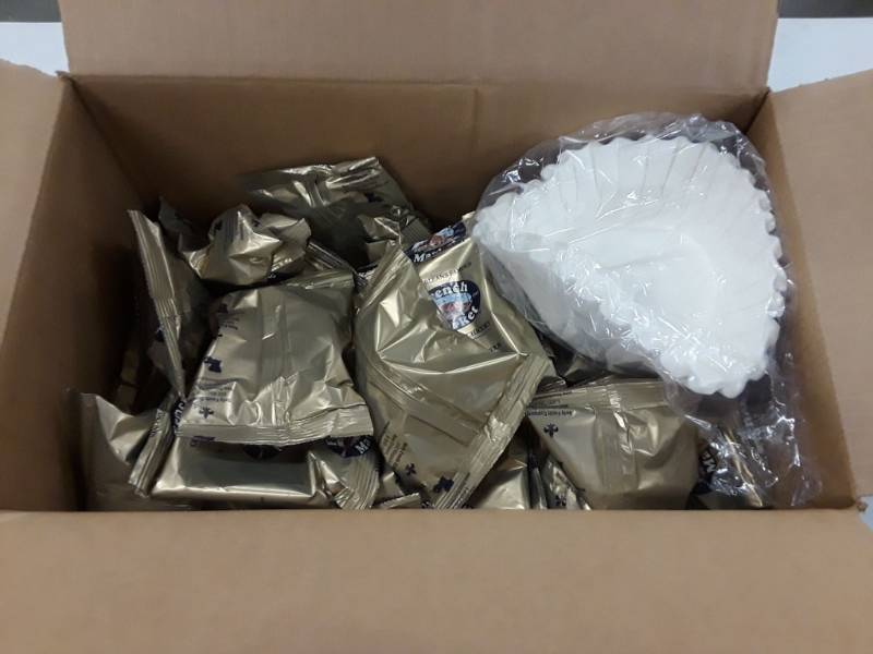 lot 8277 image: Box of French Market Coffee