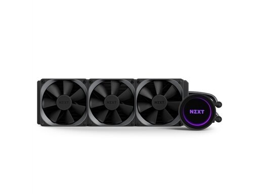lot 8322 image: NZXT RL-KRX72-01 360 mm Kraken X72 High-performance liquid cooler with lighting & CAM controls