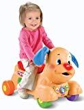 lot 8350 image: Fisher-Price Laugh and Learn Stride to Ride Puppy