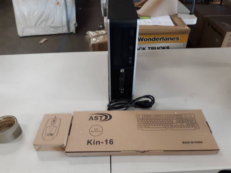 lot 8372 image: Microsoft Authorized Refurbished PC