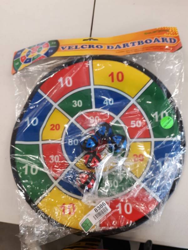 lot 8386 image: Velcro Dart board