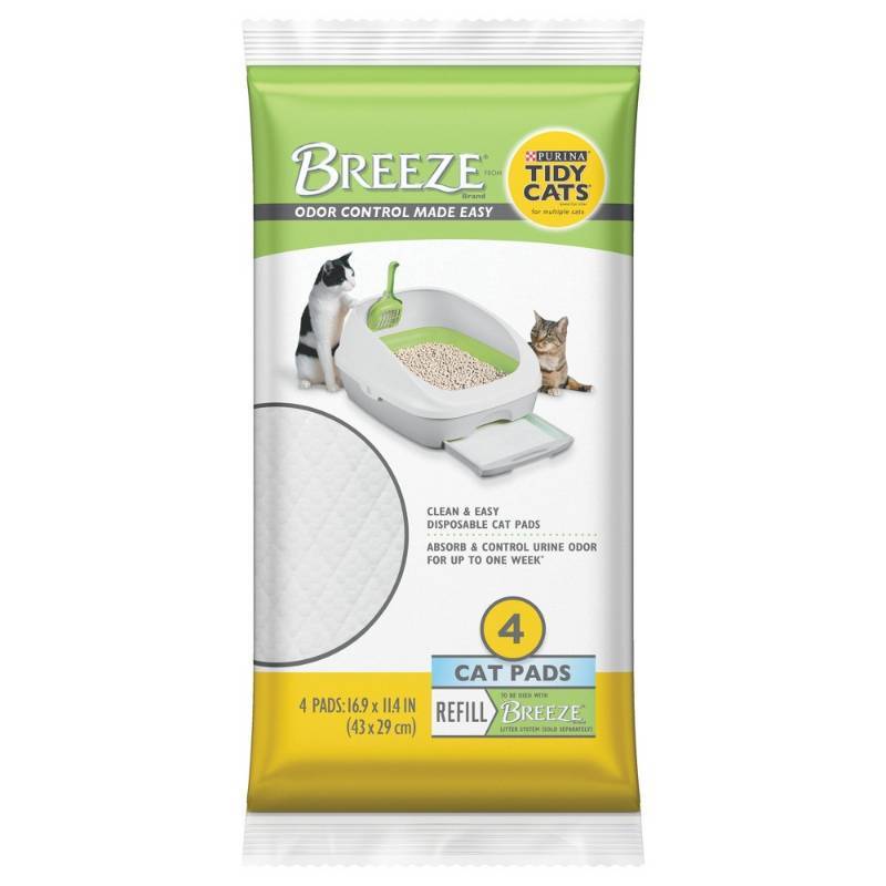 lot 8400 image: Two packs of Tidy Cats 12724 Cat Refill Pad, Pack 4
