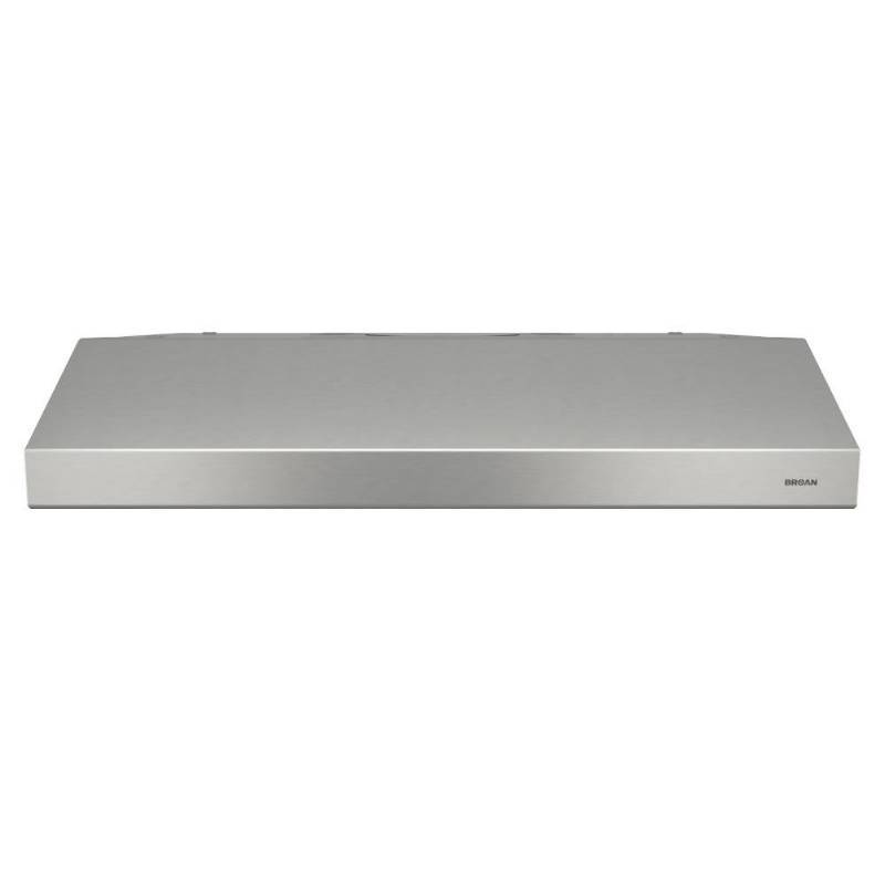 lot 8505 image: BCSD136SS 36  Glacier Range Hood with The Captur Halogen Lighting Rocker Switches Open-Mesh Filters in Stainless