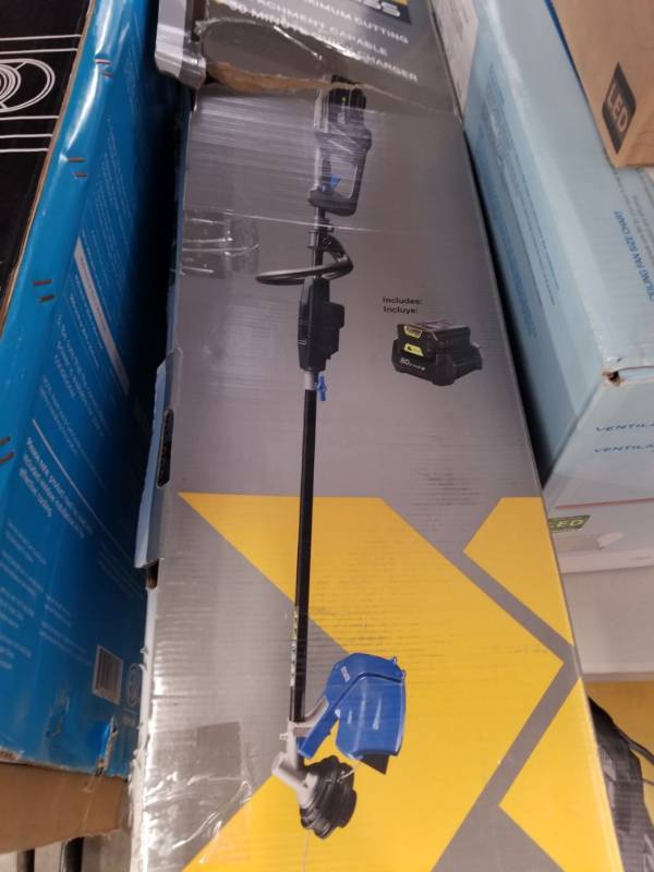 lot 8530 image: Kobalt 80V Max Brushless Cordless String Trimmer