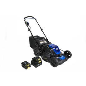 lot 8535 image: Kobalt 80-volt Brushless Lithium Ion 21-in Cordless Electric Lawn Mower (Batteries Included)