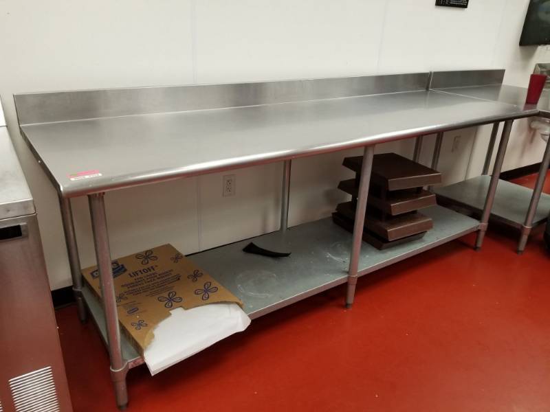 lot 9902 image: Stainless Steel Table