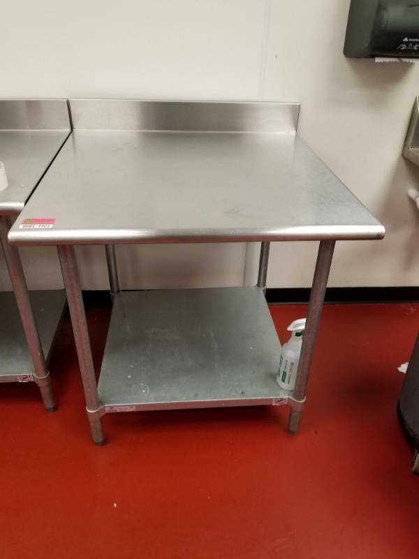 lot 9903 image: Stainless Steel Table