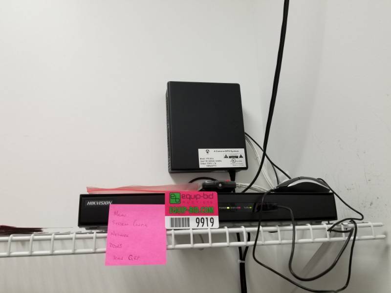 lot 9919 image: Hikvision DVR System With 4 Cameras