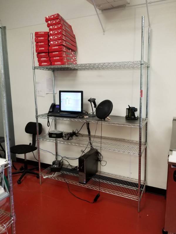 lot 9941 image: 4 Tier Metro Rack