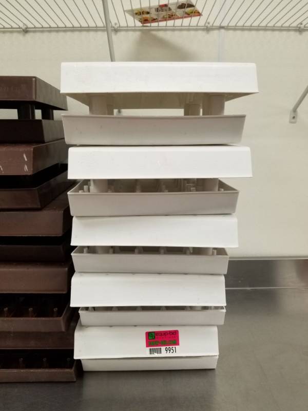 lot 9952 image: Plastic Display Stands (10)