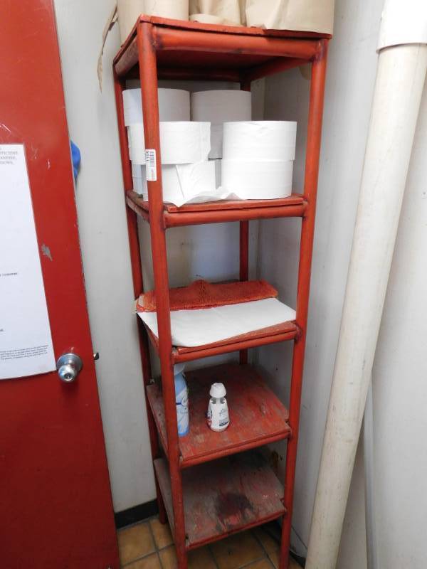 lot 1106 image: Metal Shelving