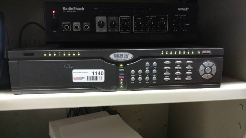lot 1140 image: Gen IV Technology Security Camera System