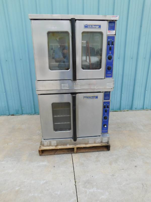 lot 2004 image: Double Stack US Range Convection Oven