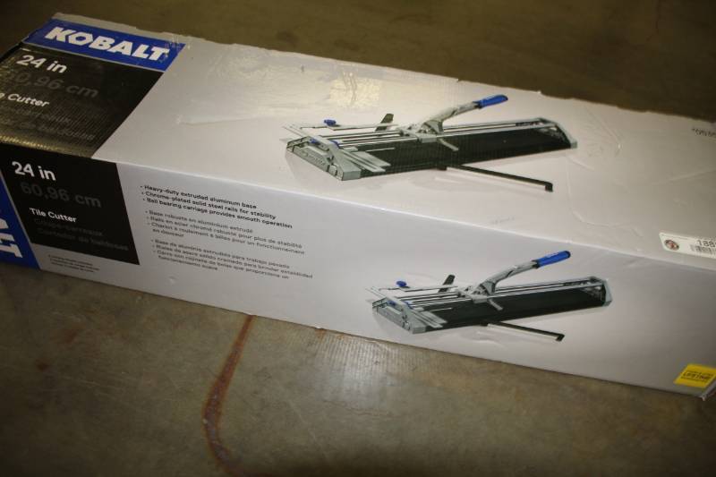 lot 1883 image: Kobalt 24 inch Tile Cutter