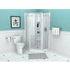 lot 1879 image: American Standard Axis 3 -Piece Shower Wall