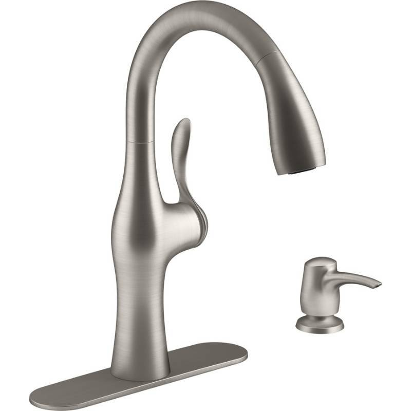 lot 1885 image: Kohler Alma Pull-Down Kitchen Faucet