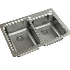 lot 1948 image: Moen 33 inch Kelsa Stainless Steel Sink