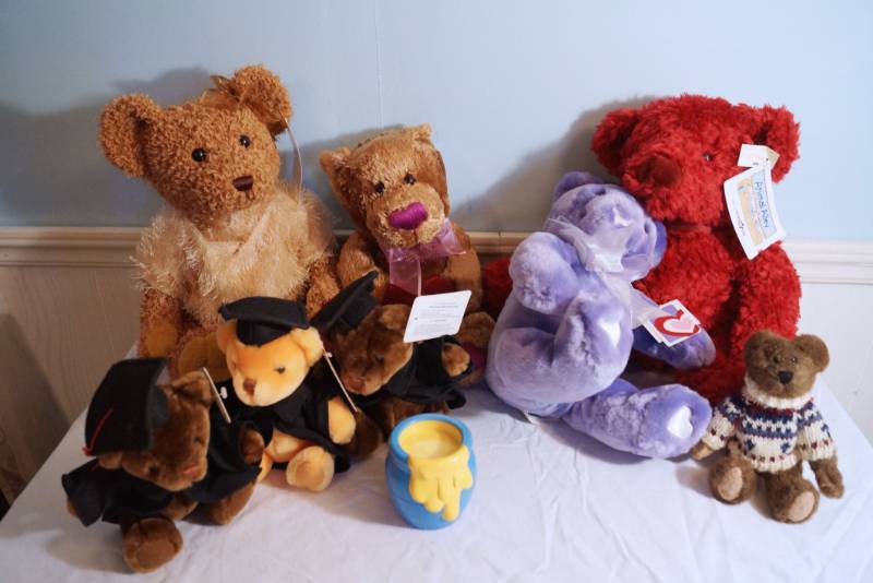 lot 1403 image: Big Teddy Bear Lot - Many new with tags - cute and cuddly